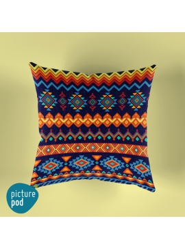 Tribal Design Cushion - 35cm
