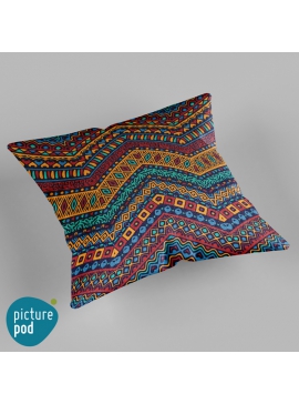 Tribal Pattern Cushion - 50cm