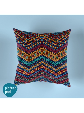Tribal Pattern Cushion - 35cm