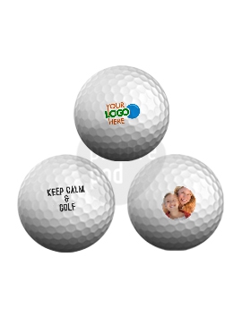 Golf Balls - Single-Sided Prints (12 Units)
